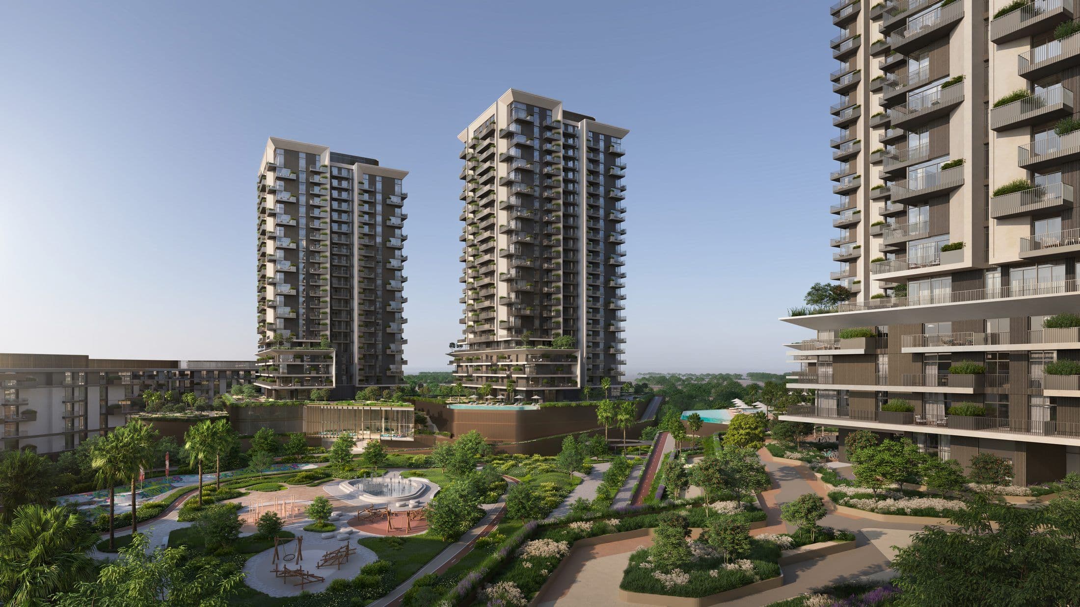 Rise by Athlon — Towers cluster