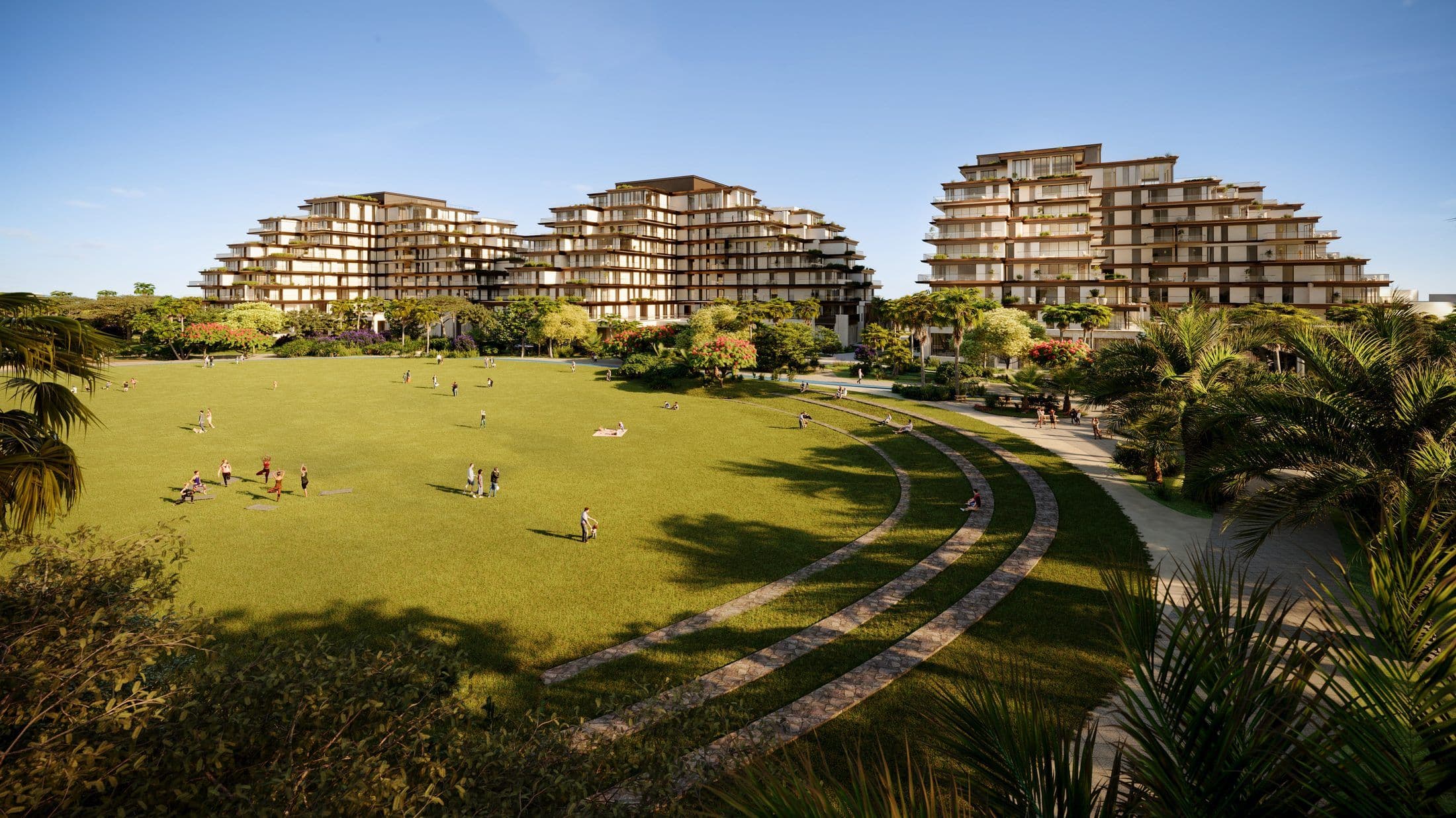 Sama Yas — Park aerial