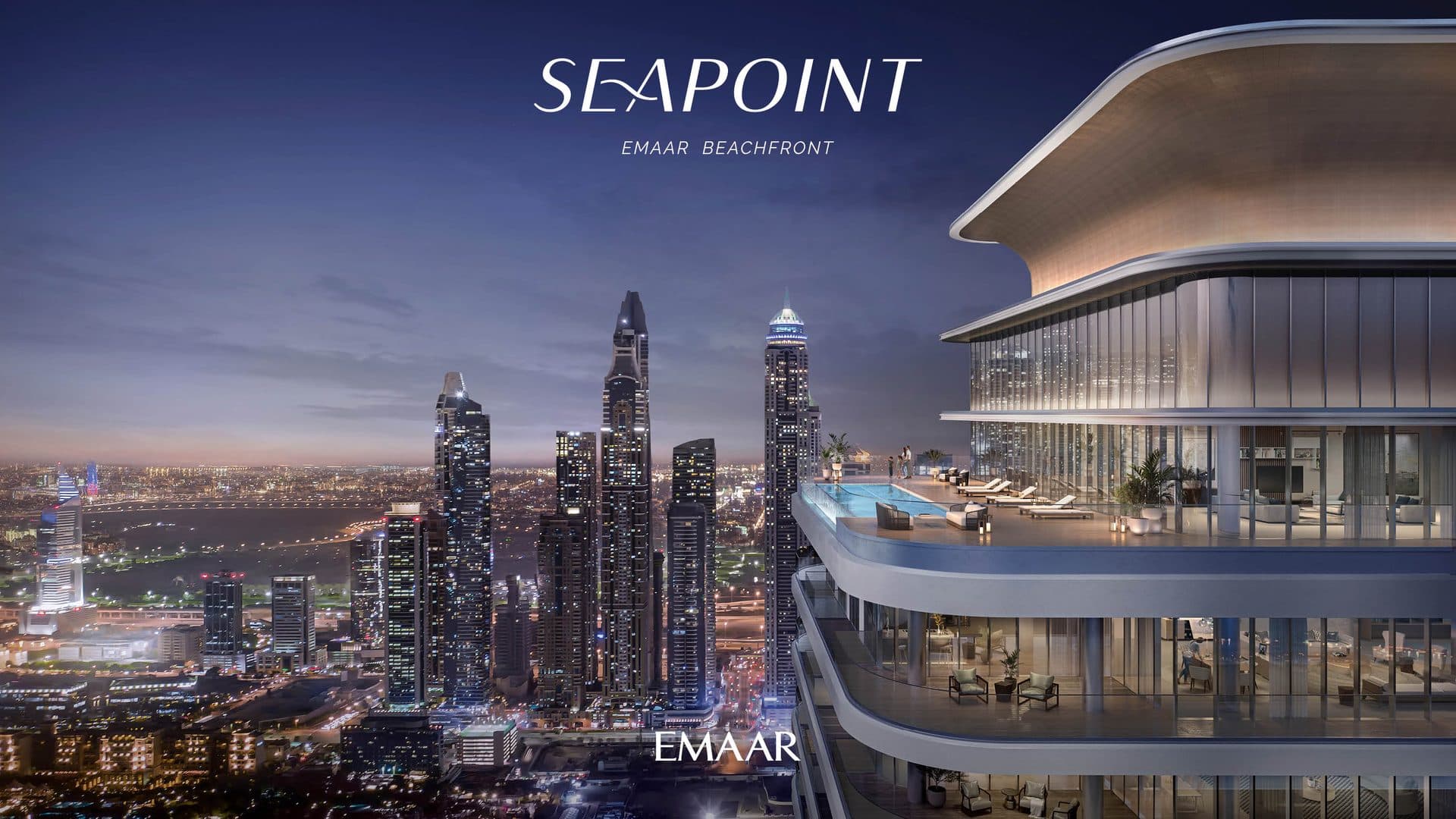 Seapoint Tower 2 — Twilight pool