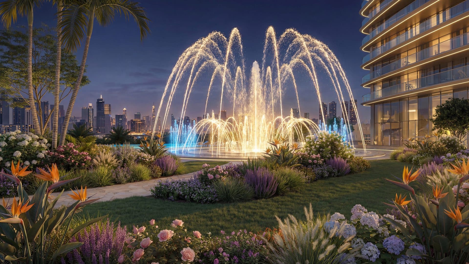 Serenz by Danube — Serenity fountain