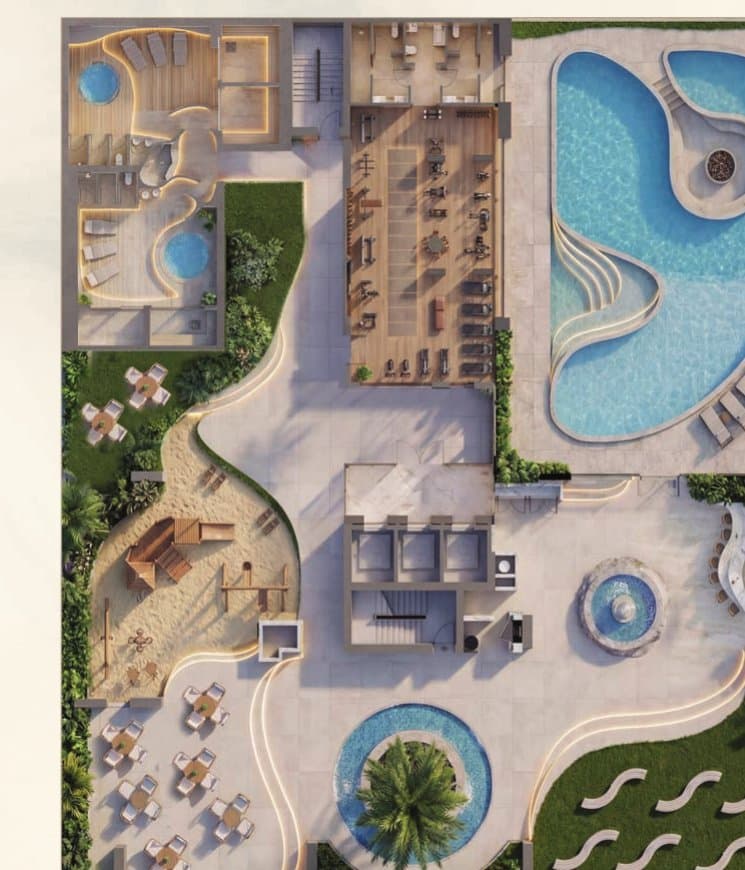 Sky Harmony — Amenity floor plan