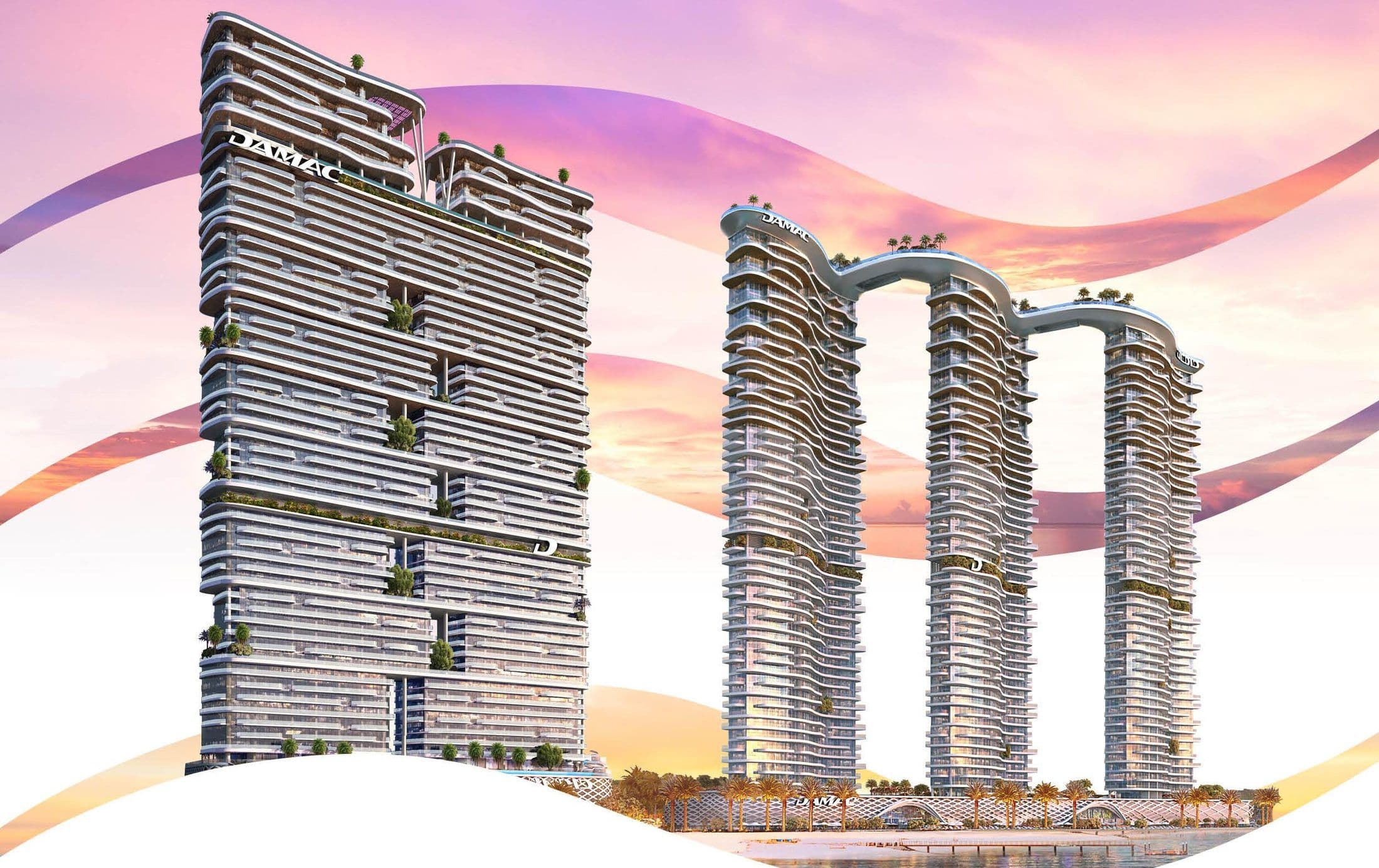SkyCrest Collection — Exterior towers