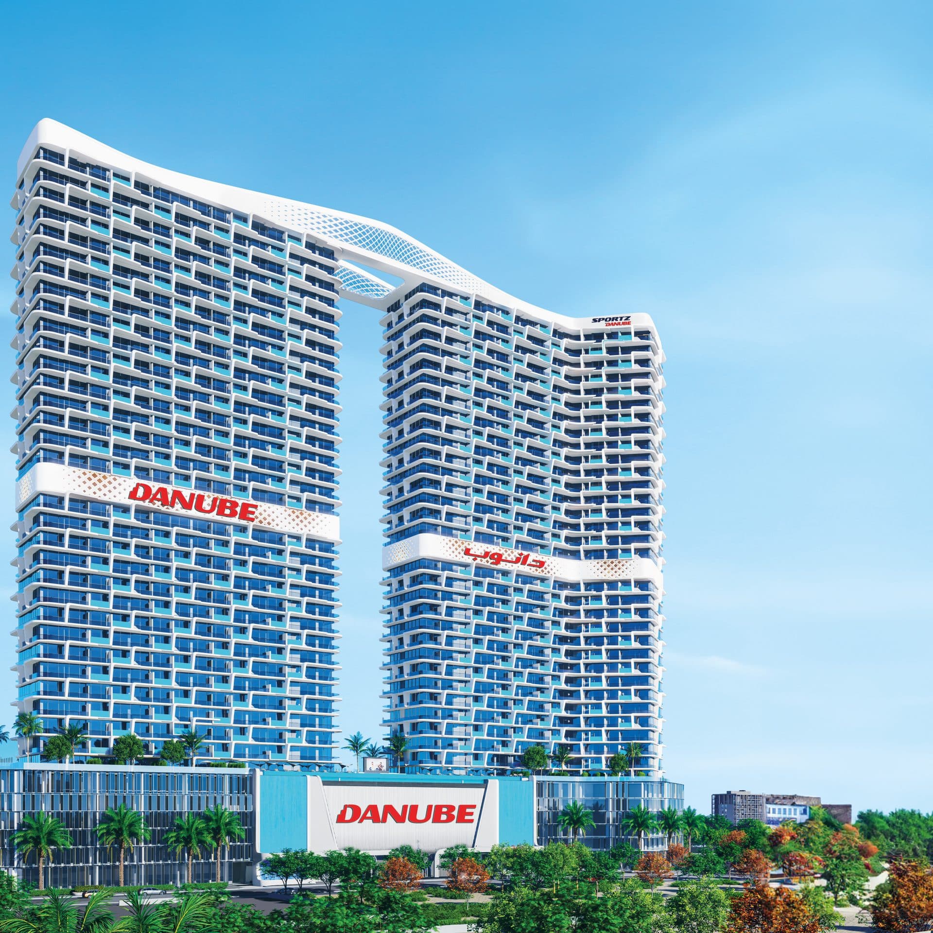 Sportz by Danube — Tower exterior