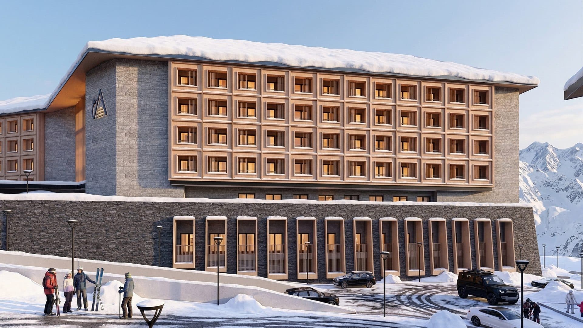 Swissotel Hotel Gudauri (R Block) — Exterior entrance