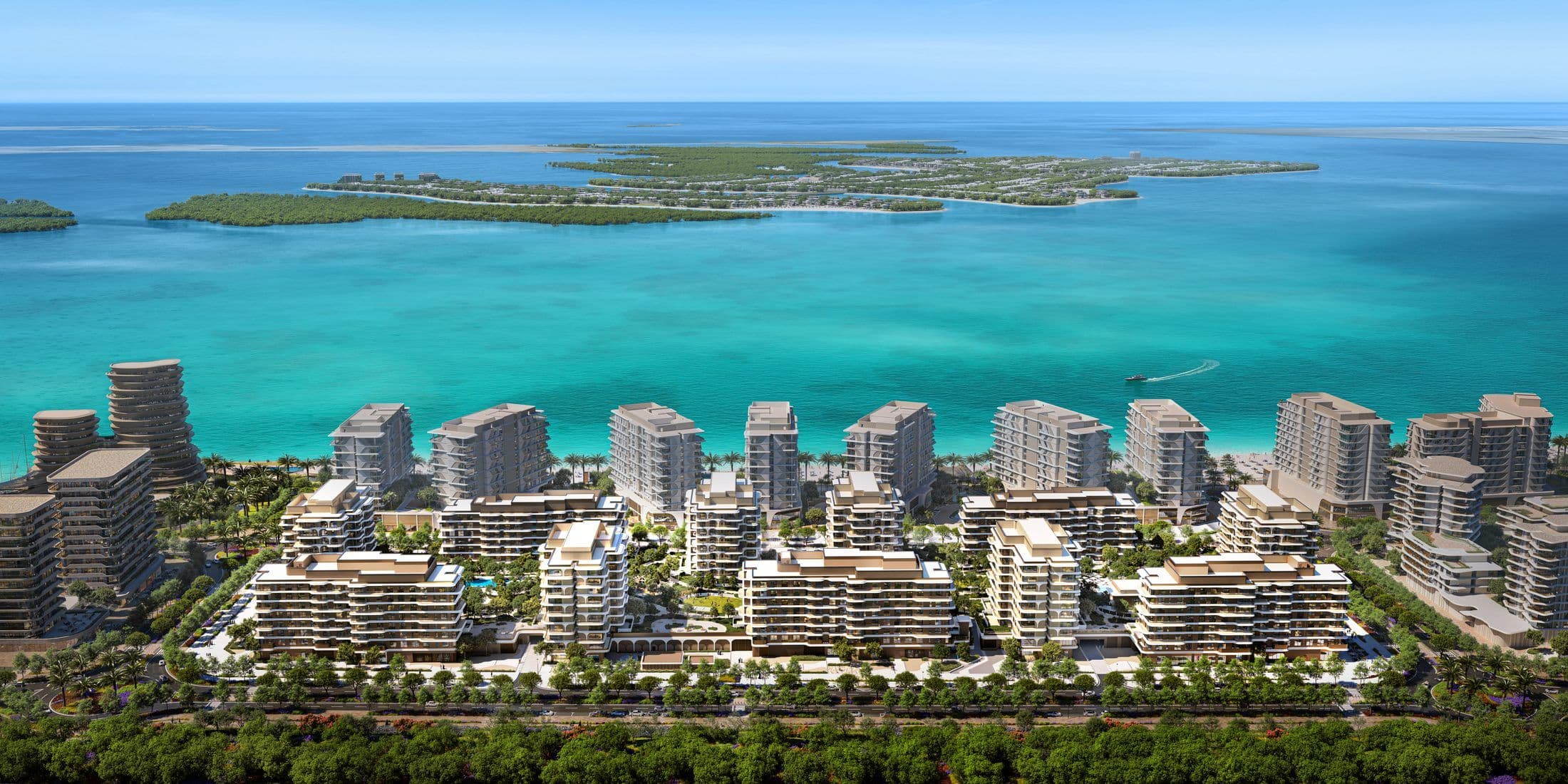 The Beach House Fahid — Turquoise aerial