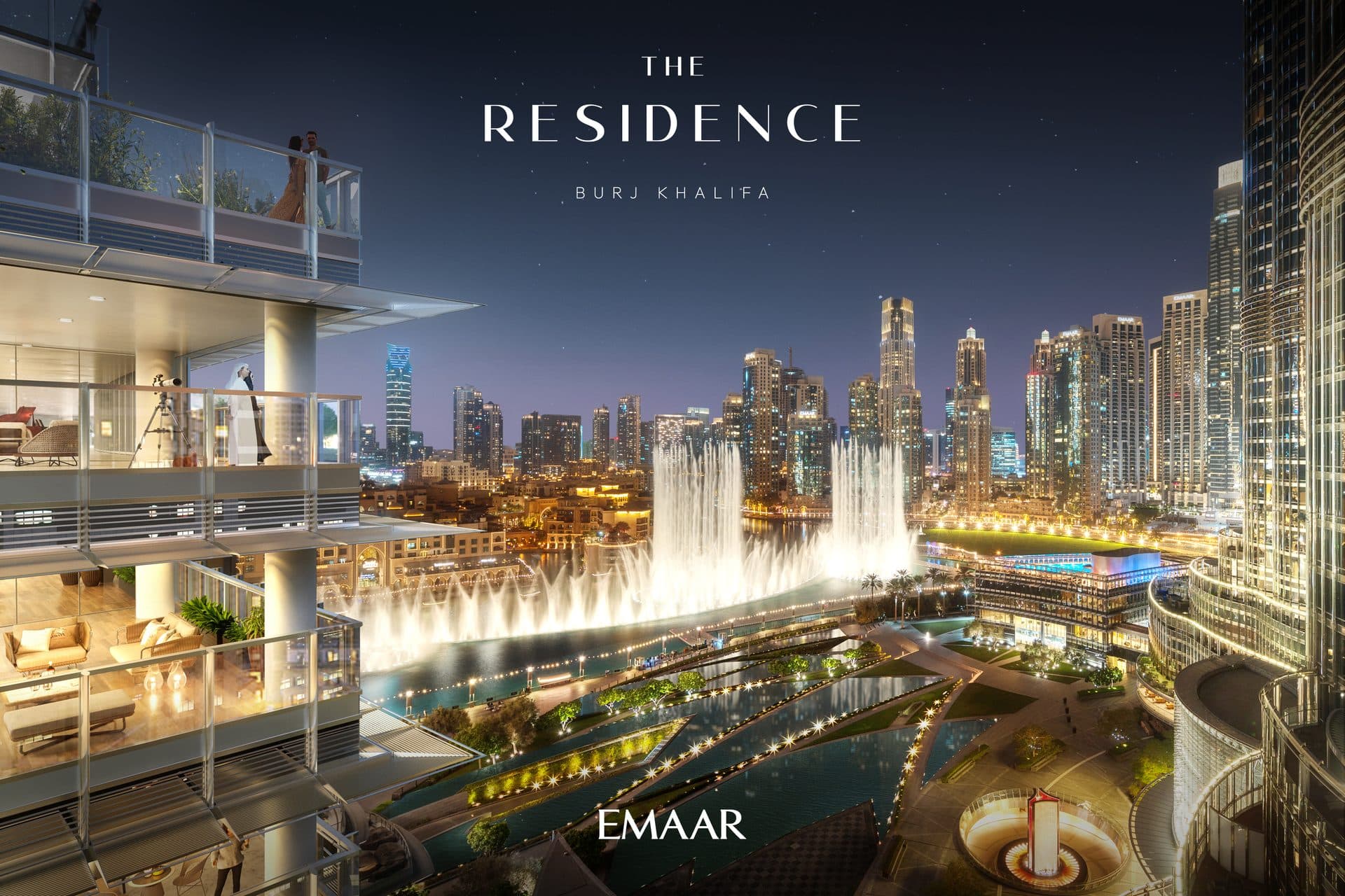 The Residence, Burj Khalifa — Balcony