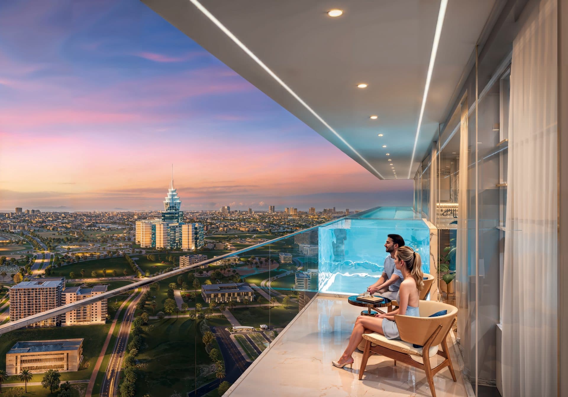 Timez by Danube — Private pool balcony