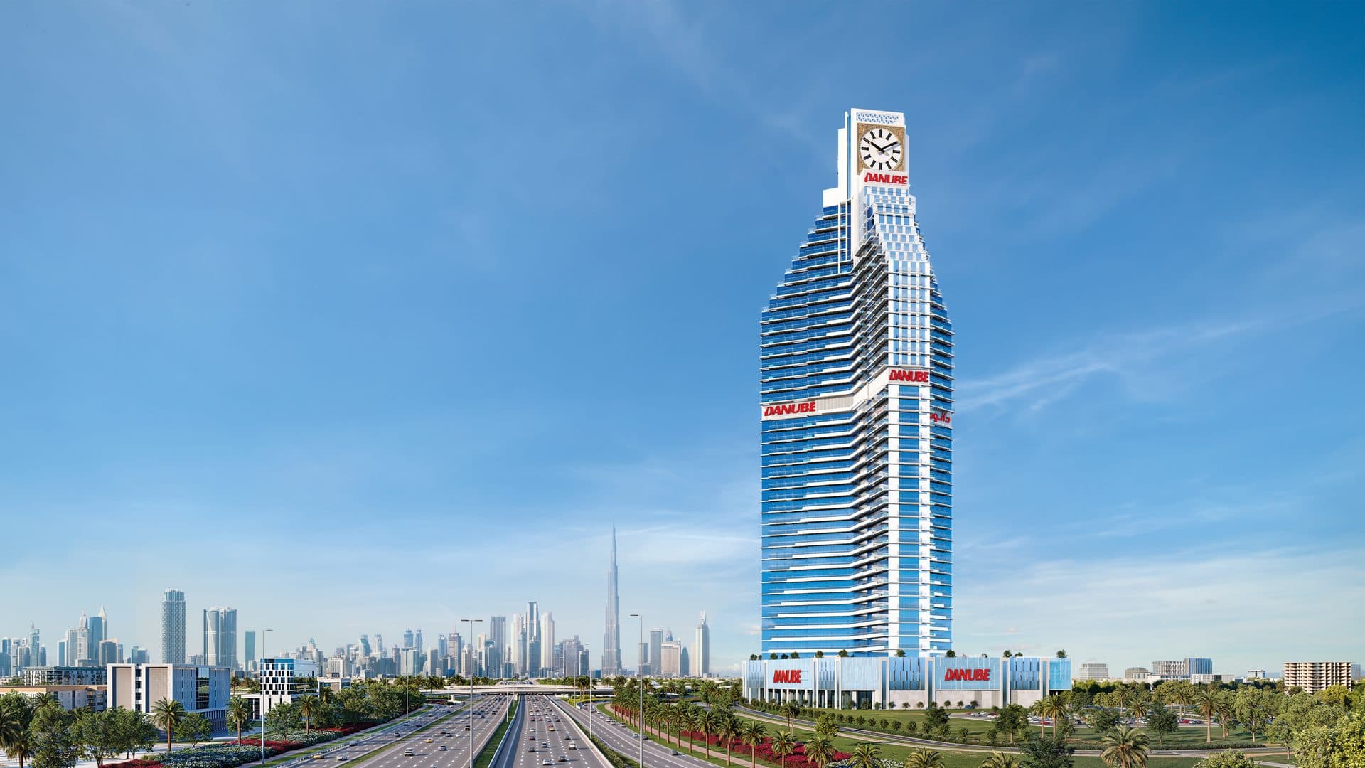 Timez by Danube — Tower exterior