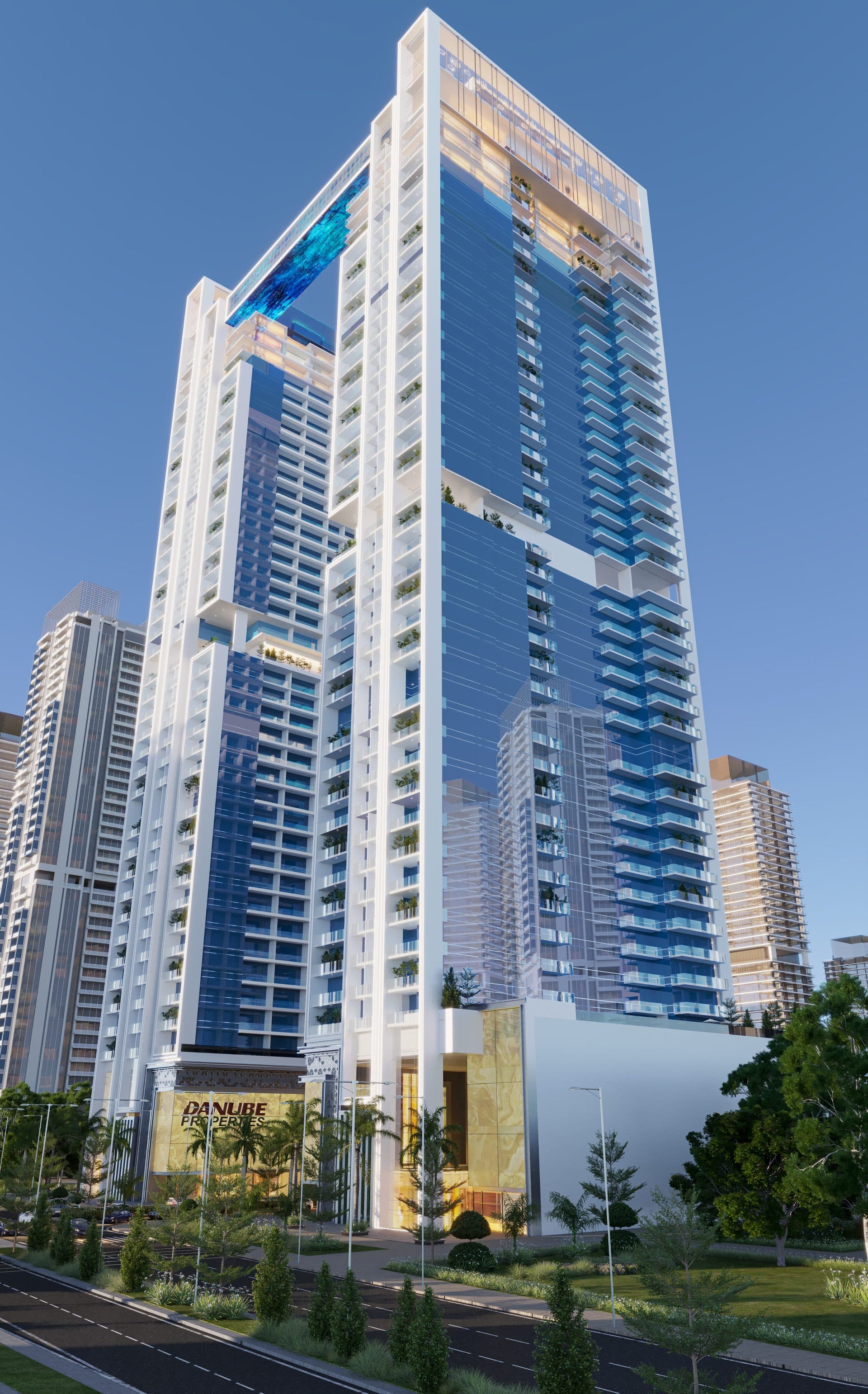 Viewz by Danube — Tower exterior