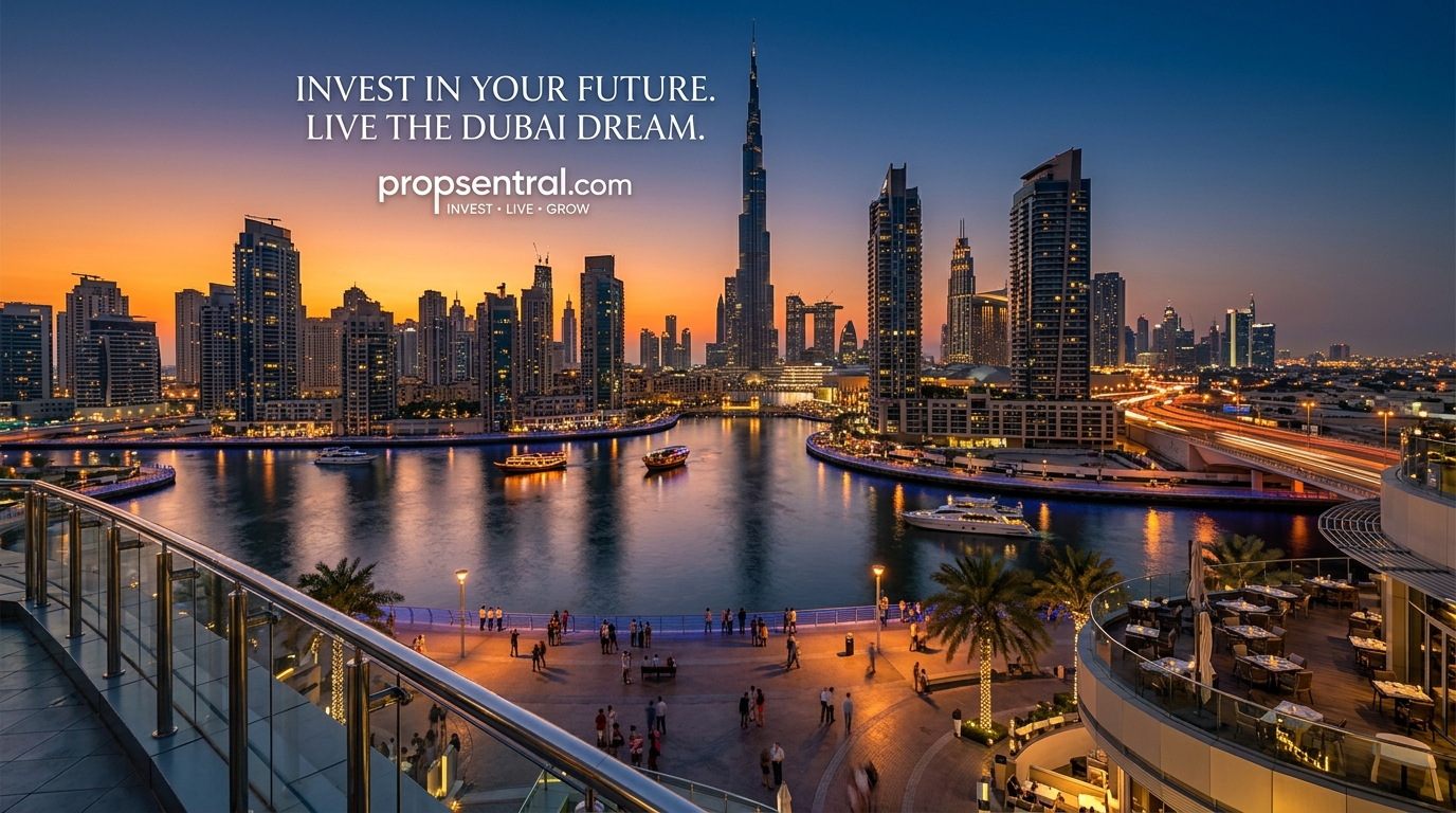 Dubai. The world's most investor-friendly property market.