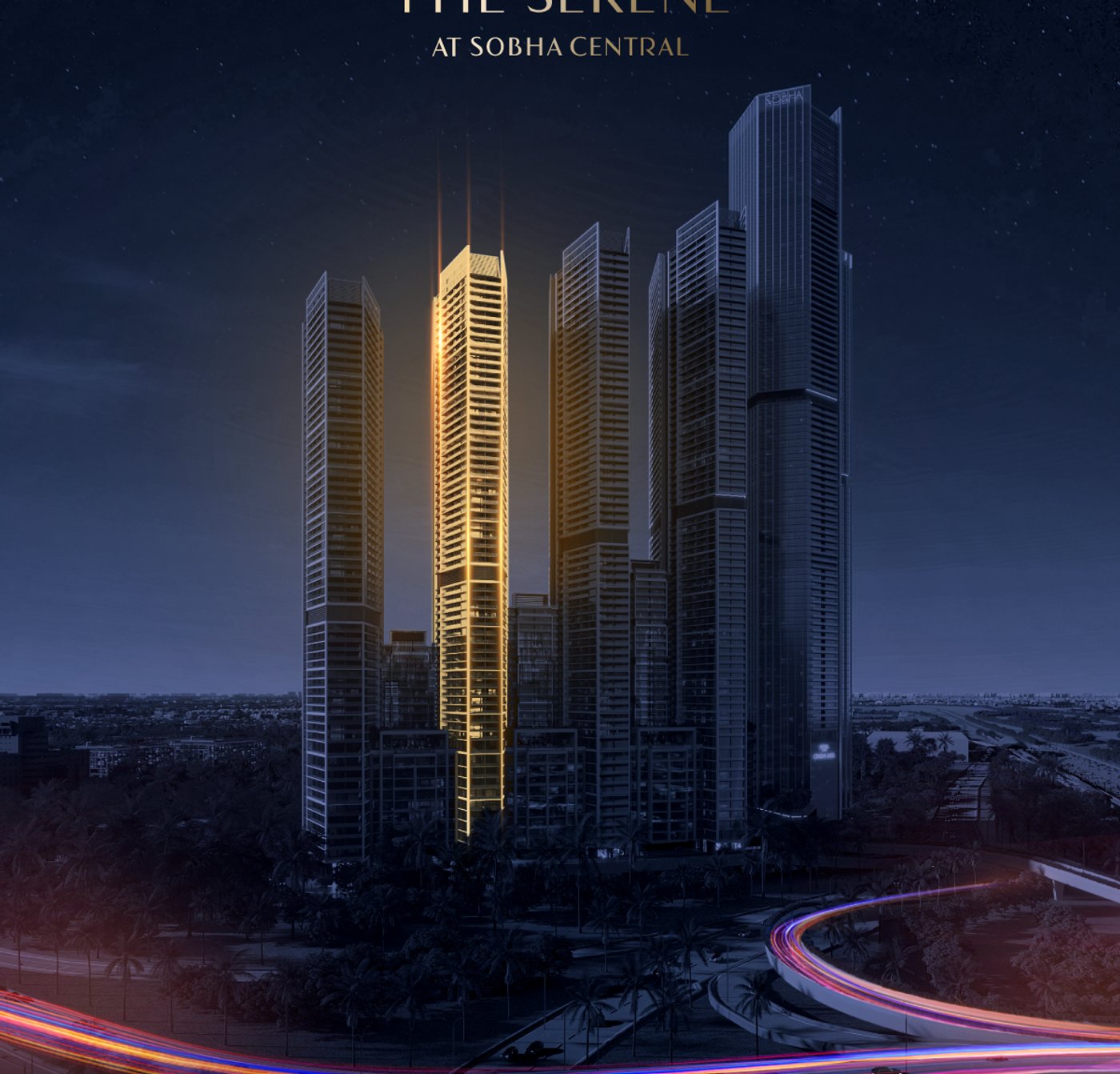 The Serene at Sobha Central